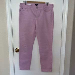 Light pink NYDJ ankle jeans CLARISSA